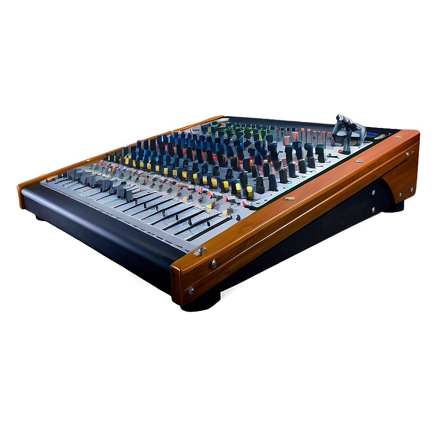 Professional Mixing Console Png 2 PNG Image