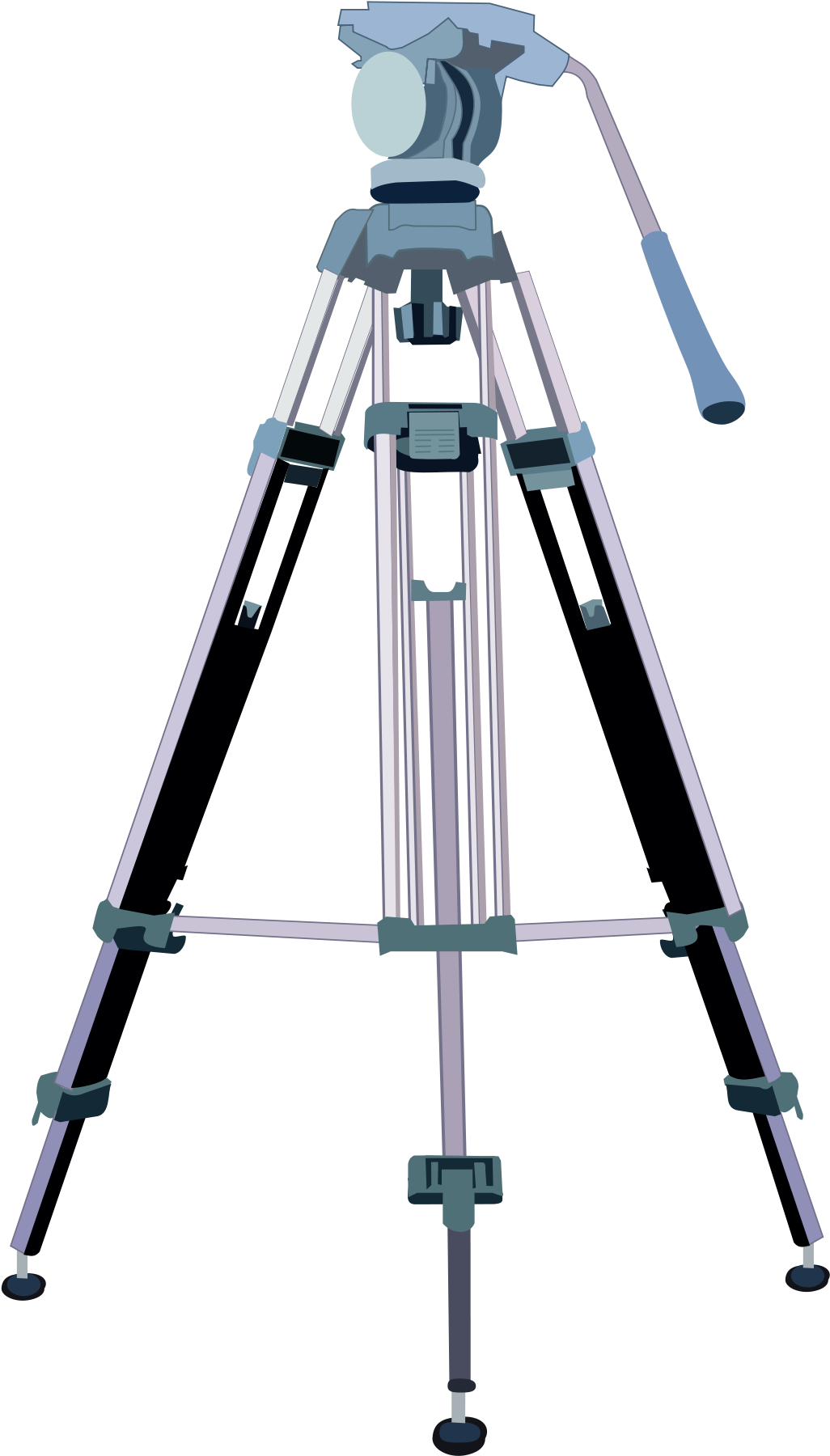 Professional Photography Tripod PNG Image