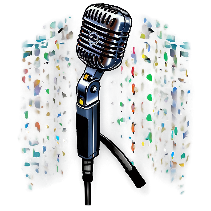 Professional Podcast Microphone Png Qej PNG Image