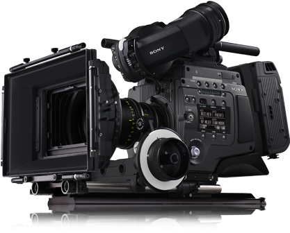 Professional Sony Cinema Camera PNG Image