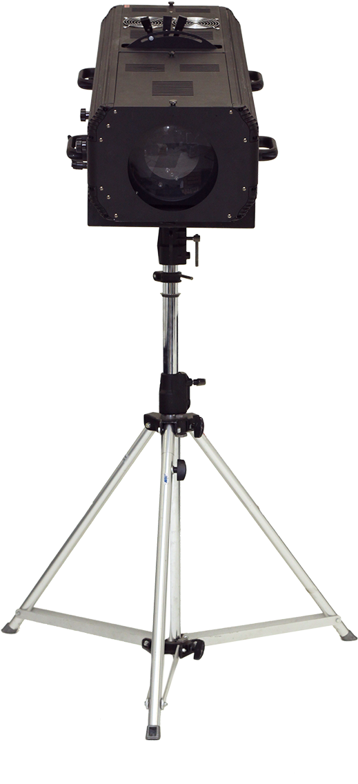 Professional Stage Spotlighton Tripod Stand PNG Image