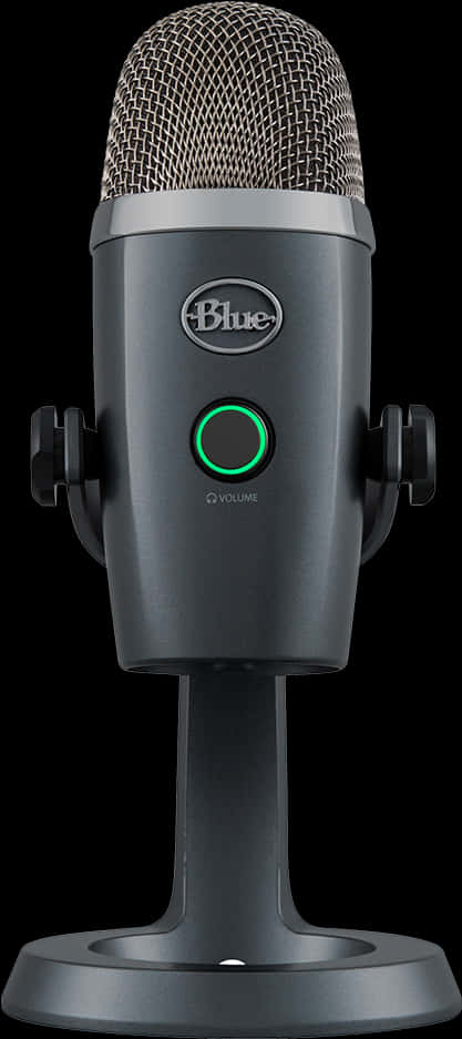 Professional U S B Microphone Blue Yeti PNG Image