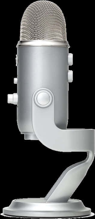 Professional U S B Microphone PNG Image