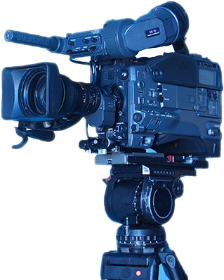 Professional Video Camera Setup PNG Image