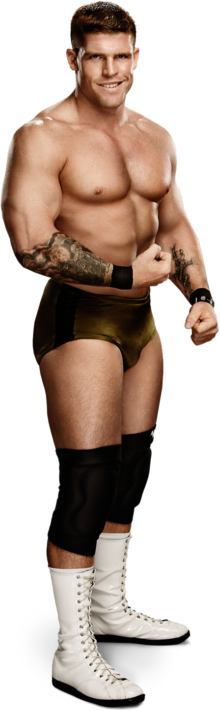 Professional Wrestler Pose PNG Image