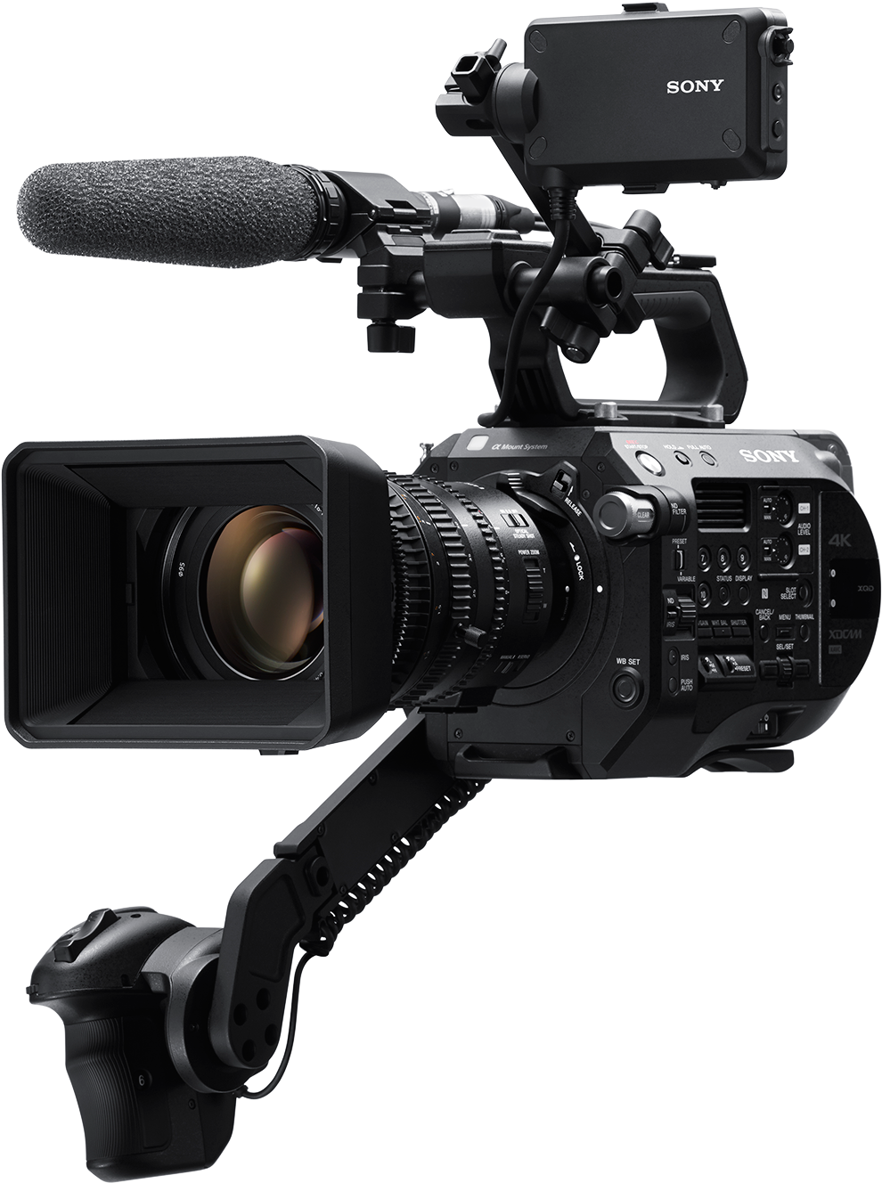 Professional4 K Camcorder Setup PNG Image