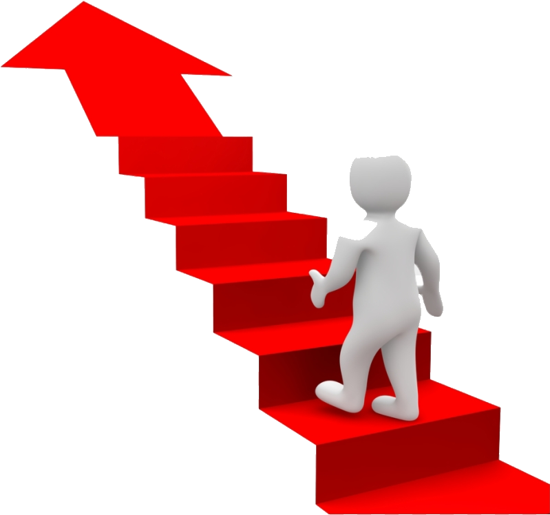 Progress_ Upward_ Stairs_3 D_ Concept PNG Image