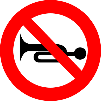 Prohibition Sign Graphic PNG Image