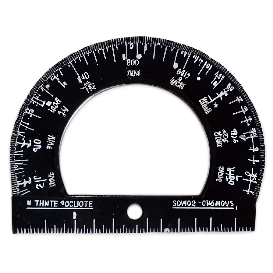 Protractor Tool Png 83 PNG Image