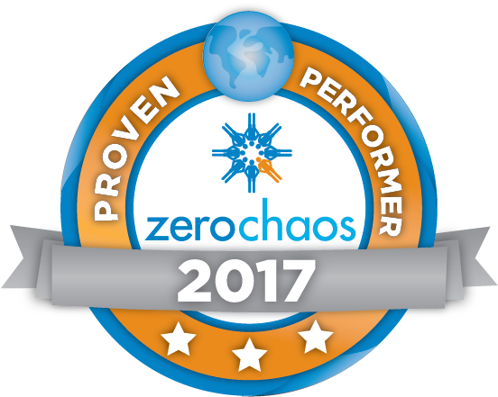 Proven Performer Zero Chaos Award2017 PNG Image