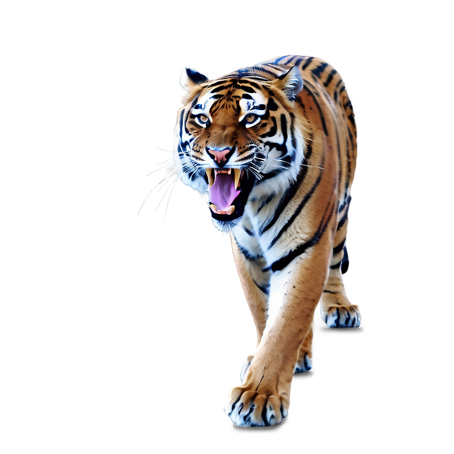 Prowling Tiger's Ire Png 24 PNG Image