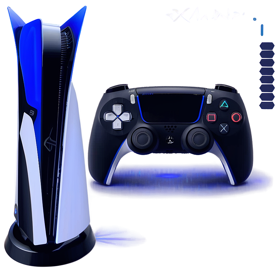 Ps5 Console In Action Png 38 PNG Image