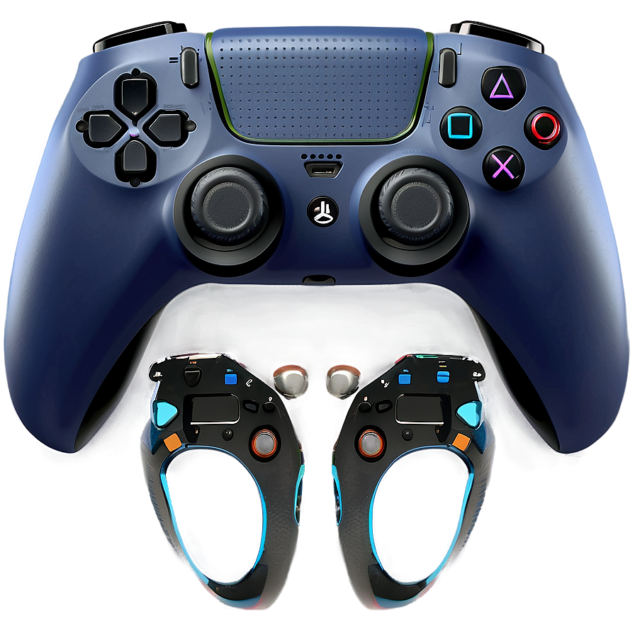 Ps5 Controller Design Png 6 PNG Image