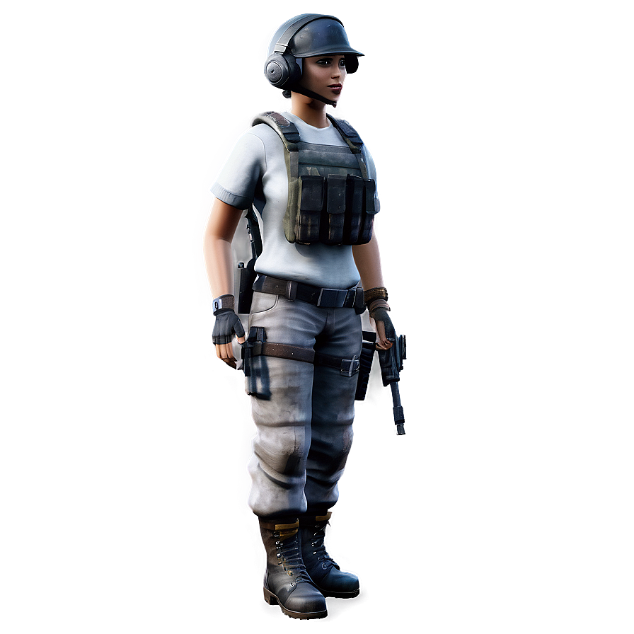 Pubg Character On Alert Png 06262024 PNG Image