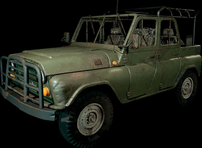 Pubg Vehicle U A Z Offroad.jpg PNG Image