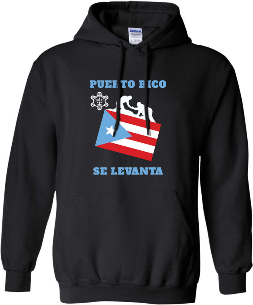 Puerto Rico Se Levanta Hoodie PNG Image