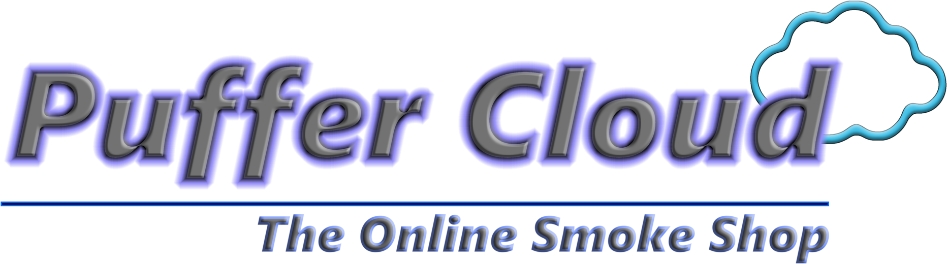 Puffer Cloud_ Online Smoke Shop_ Logo PNG Image