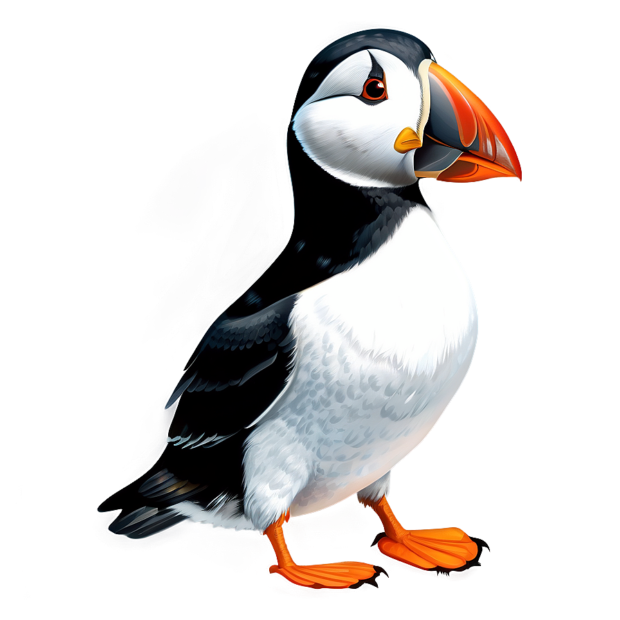 Puffin Illustration Png Xsm71 PNG Image