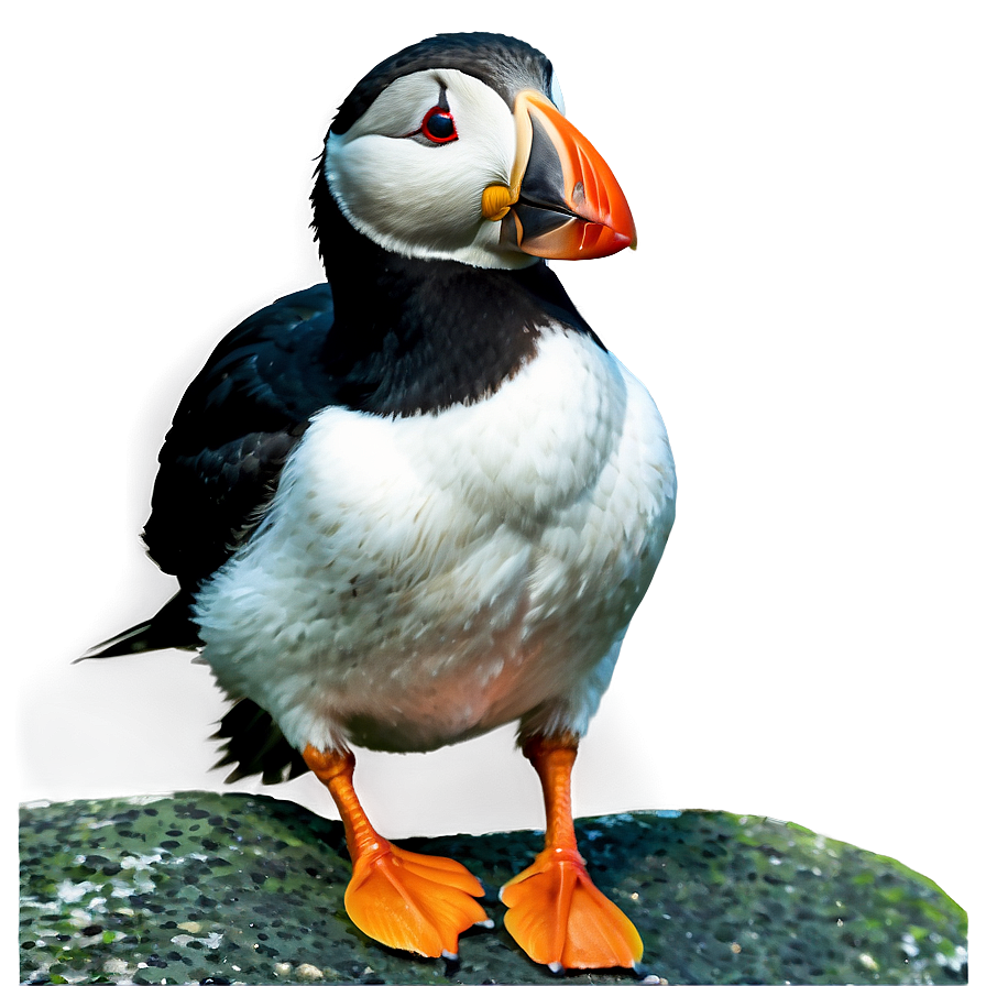 Puffin On Rock Png Nyf37 PNG Image