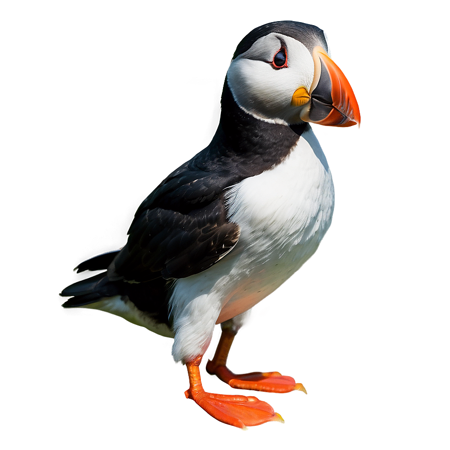 Puffin With Fish Png Uhd PNG Image