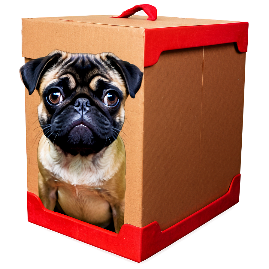 Pug In Box Png Owl PNG Image