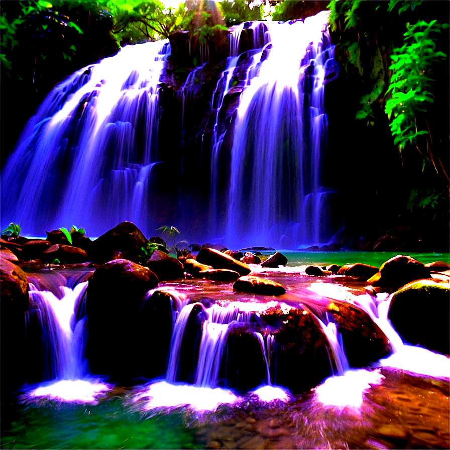 Pulhapanzak Waterfall Honduras Png Hxy PNG Image