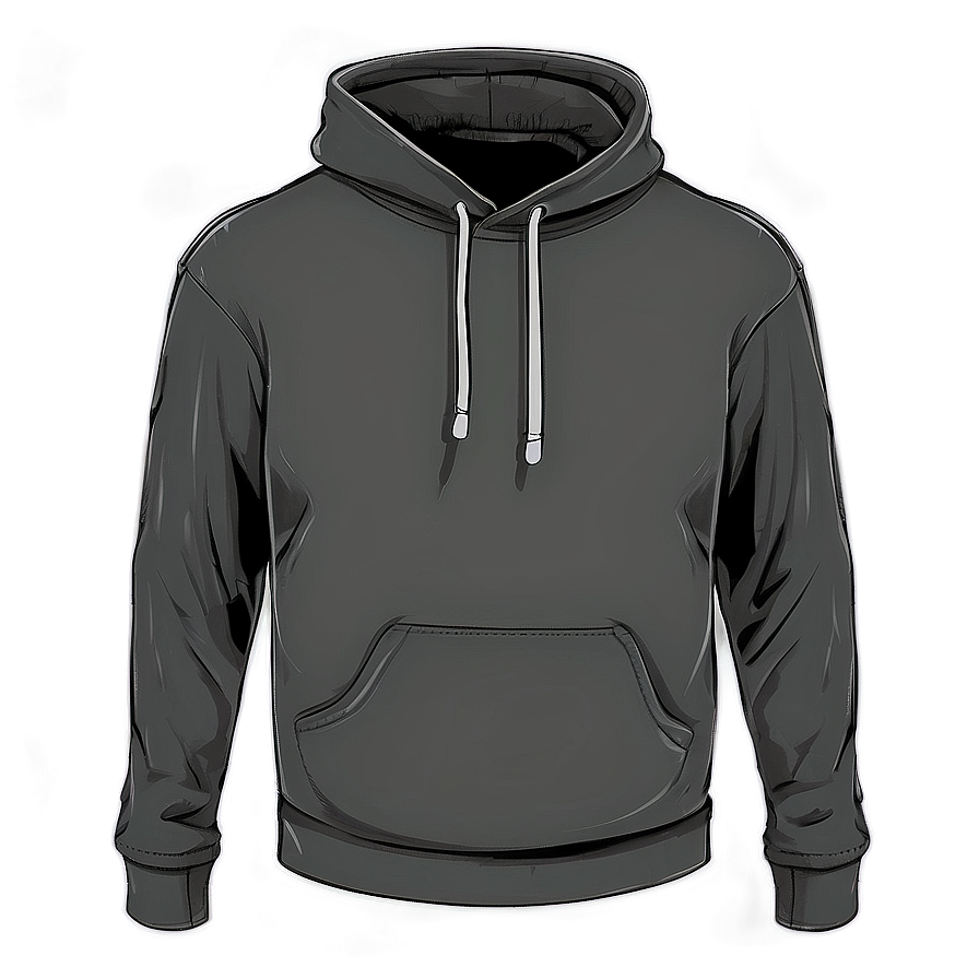 Pullover Sweatshirt Sketch Png 06132024 PNG Image