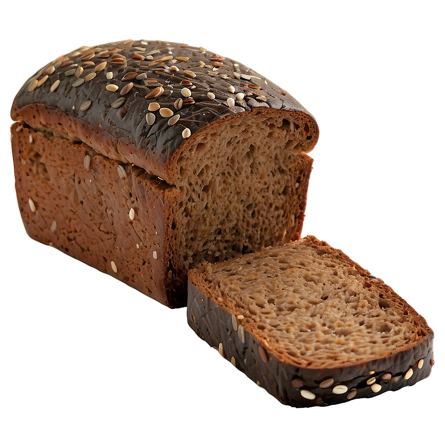 Pumpernickel Bread Slice Png 06132024 PNG Image