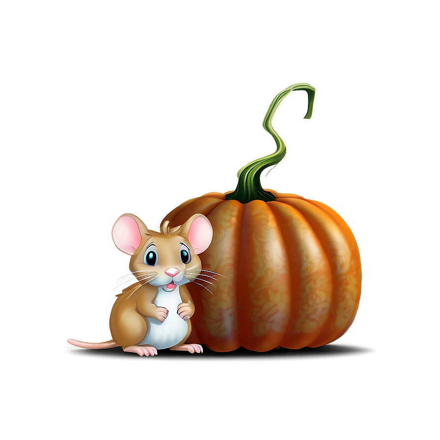 Pumpkin And Mouse Png Whv PNG Image