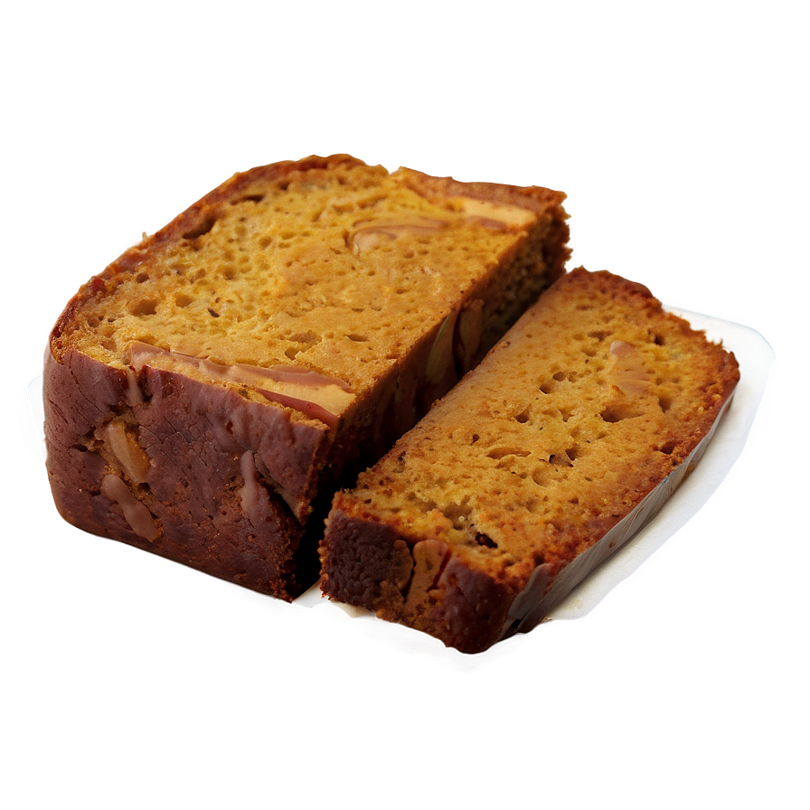 Pumpkin Bread Slice Png Owv PNG Image