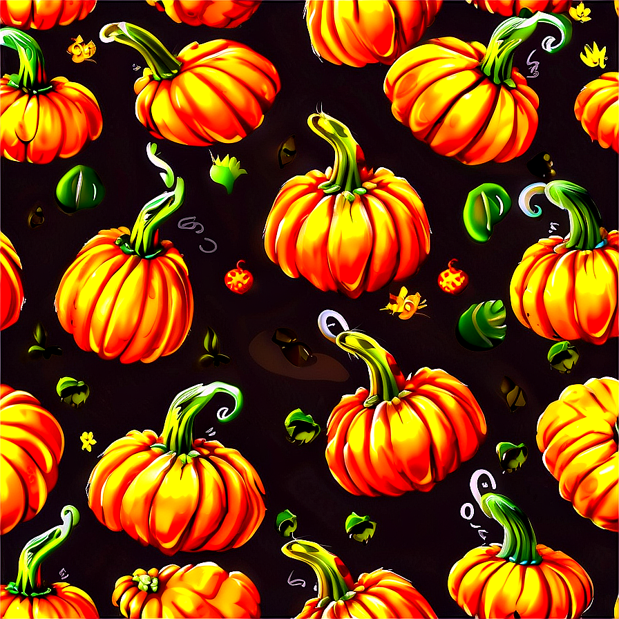 Pumpkin Patch B PNG Image