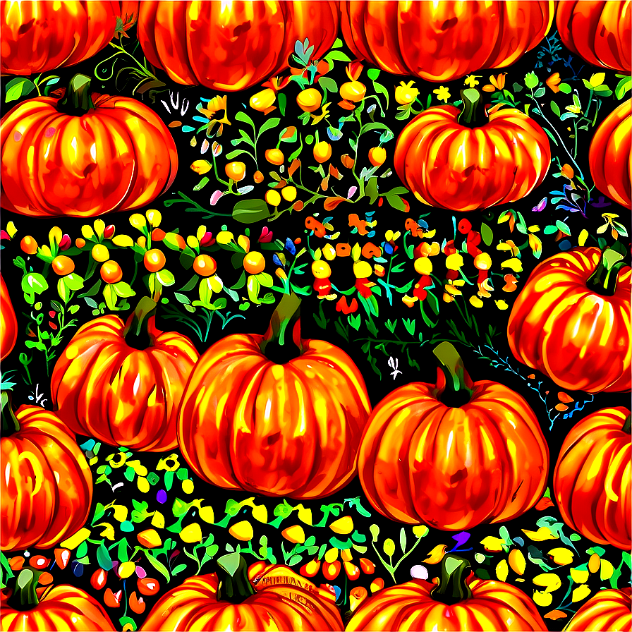 Pumpkin Patch Delight Png Nle41 PNG Image