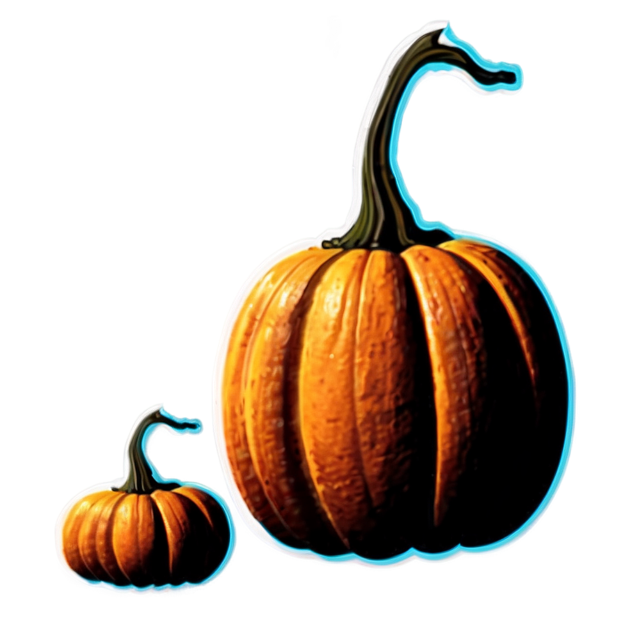 Pumpkin Silhouette B PNG Image