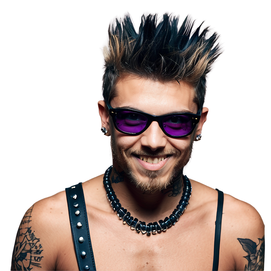 Punk Rock Star Png Nmk PNG Image