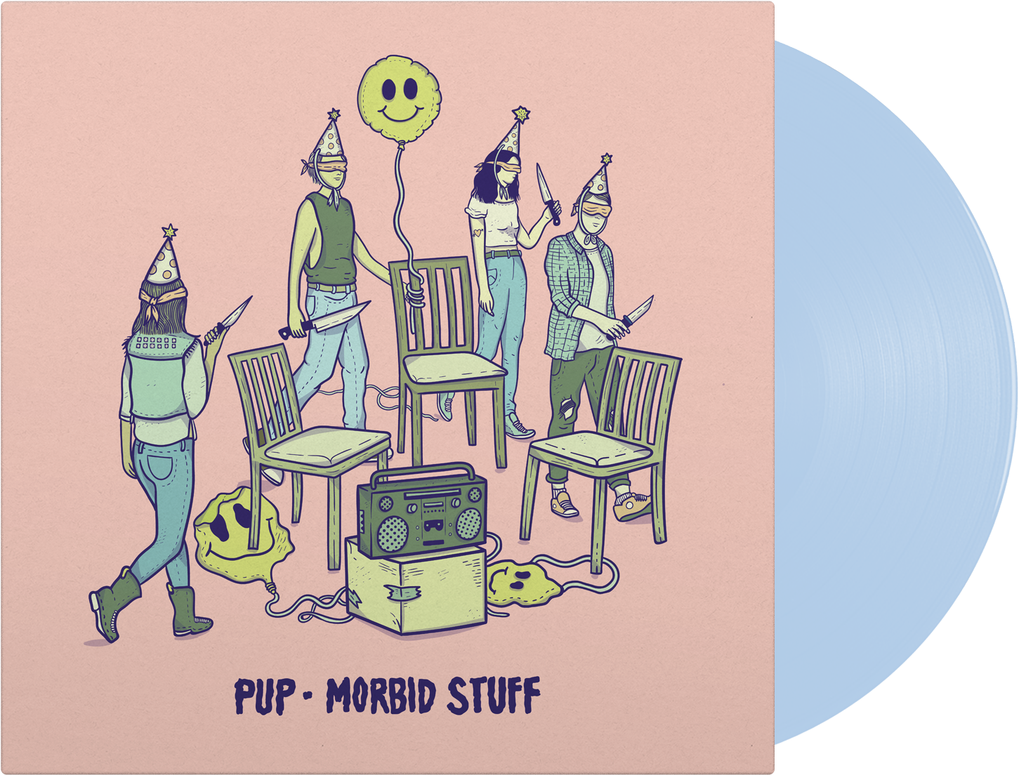 Pup Morbid Stuff Album Art PNG Image