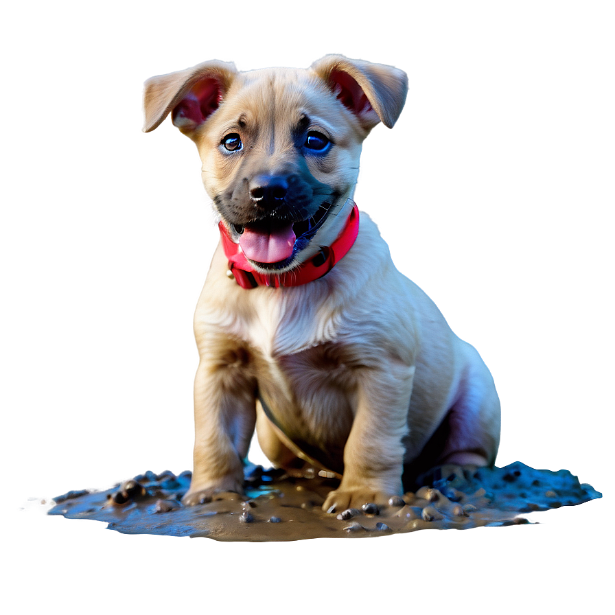 Puppy In Mud Png Ykq PNG Image