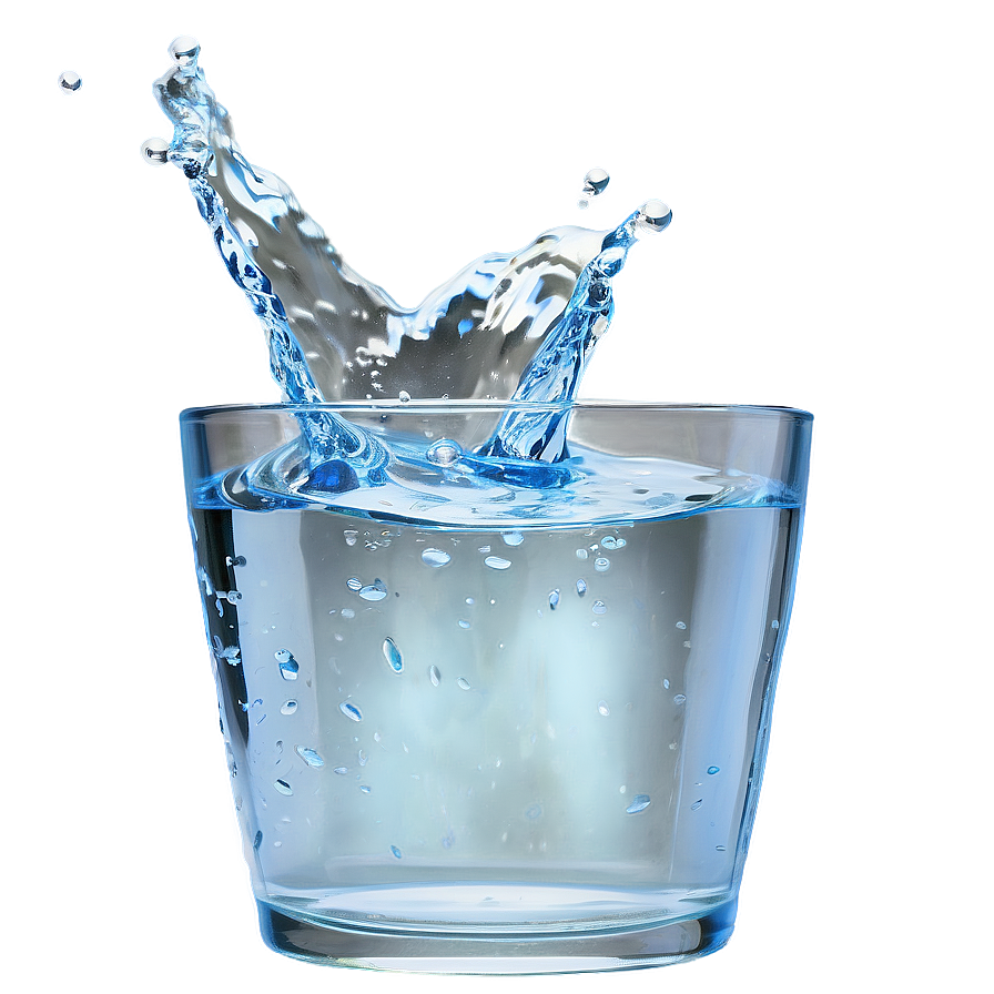 Pure Drinking Water In Glass Png 75 PNG Image