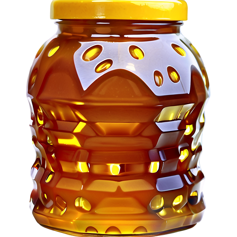 Pure Organic Honey Jar Png 28 PNG Image