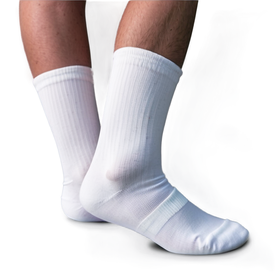 Pure White Socks Png Tpu PNG Image