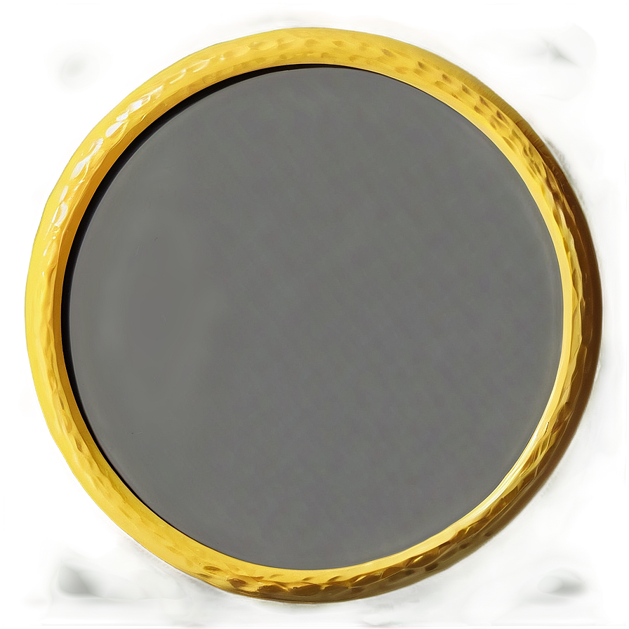 Pure Yellow Circle Badge Png 95 PNG Image