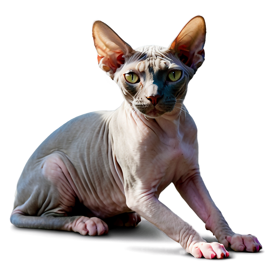 Purebred Sphynx Cat Png 06252024 PNG Image