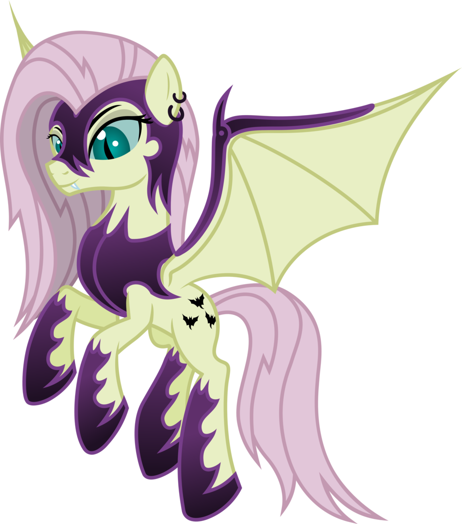 Purple Anime Pegasus Character PNG Image