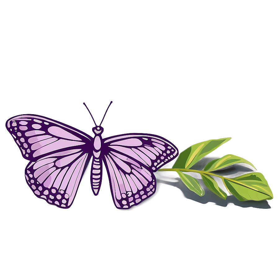 Purple Butterfly Outline Png 71 PNG Image