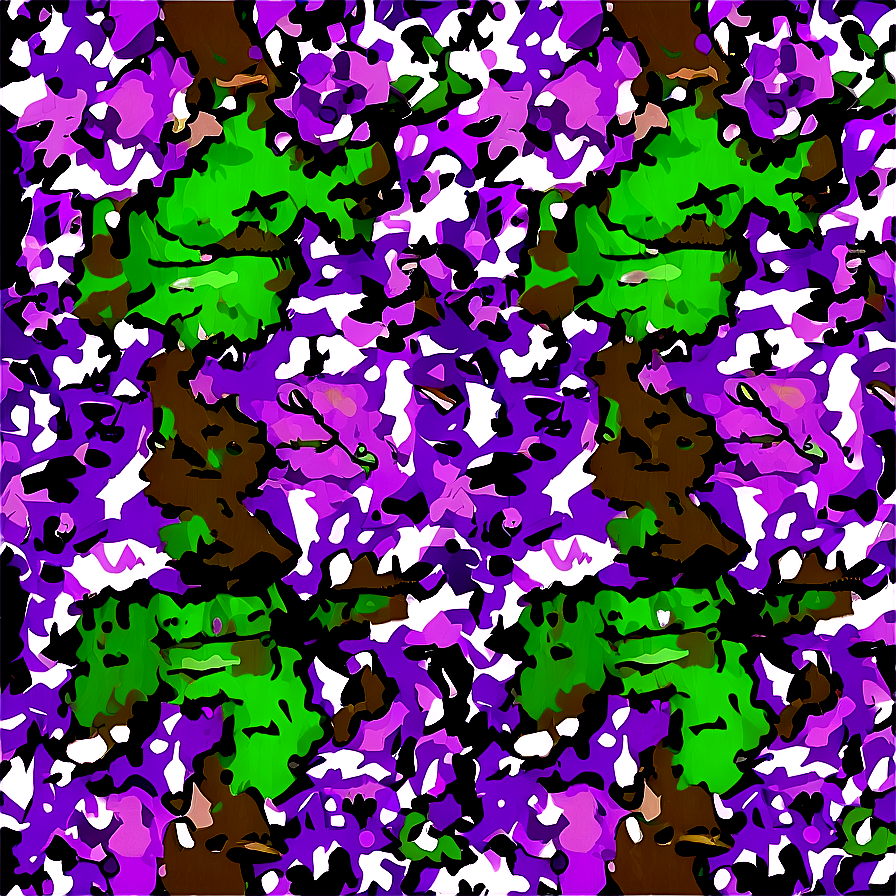 Purple Camo Fabric Png 05062024 PNG Image