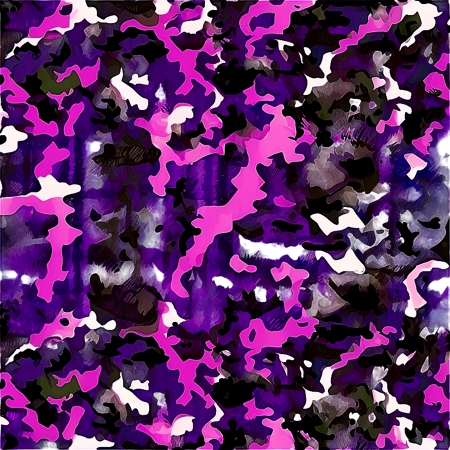 Purple Camo Fabric Png Sxa PNG Image