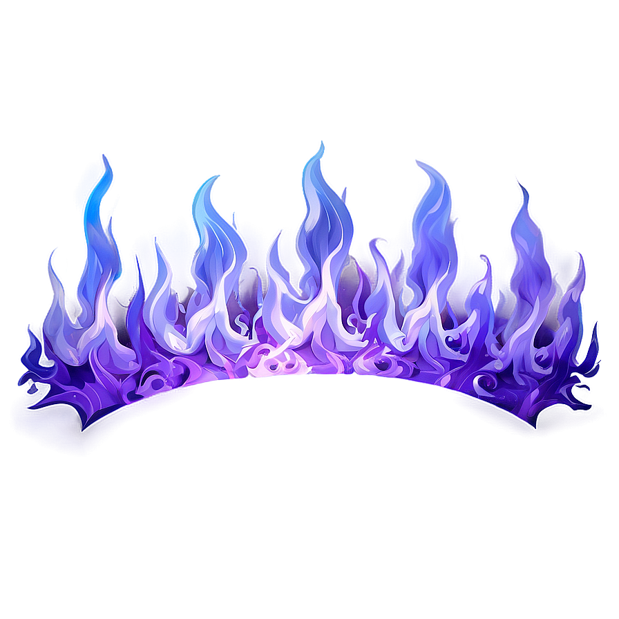 Purple Flame Graphics Png 06272024 PNG Image