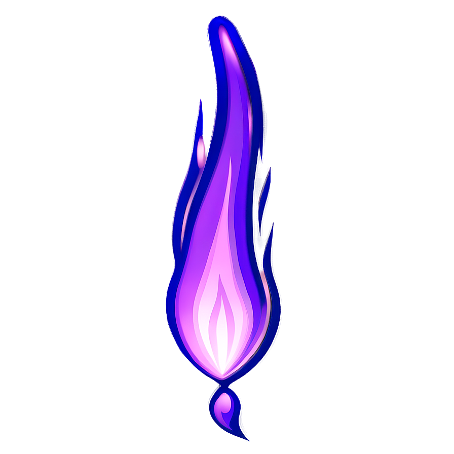 Purple Flame Icon Png Rsy PNG Image