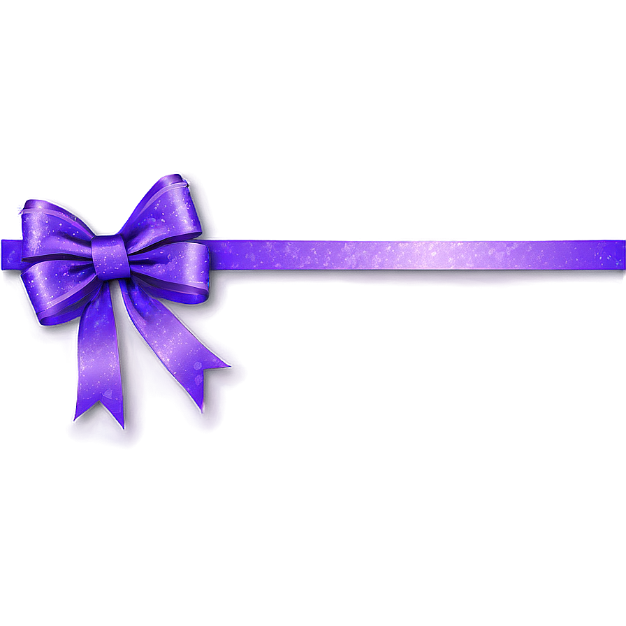 Purple Gift Bow Png 05042024 PNG Image