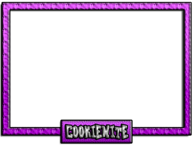 Purple Glitch Webcam Overlay PNG Image