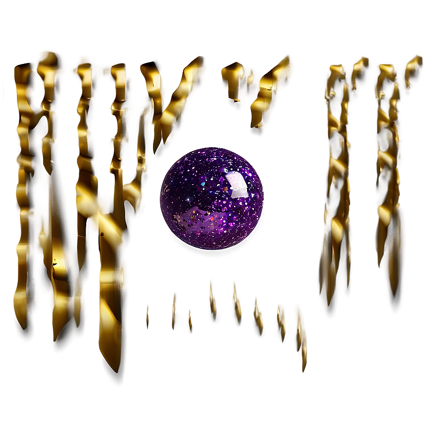 Purple Glitter Sphere Png Jwj PNG Image